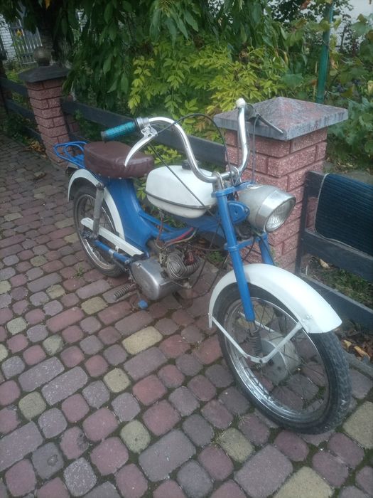 Мопед  Ріга  після  реставрації