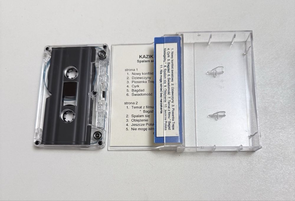 Kazik Spalam się kaseta magnetofonowa audio