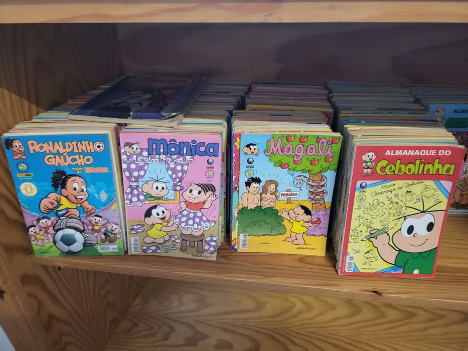 Livros de banda desenhada - várias coleções turma da Mónica  e outro
