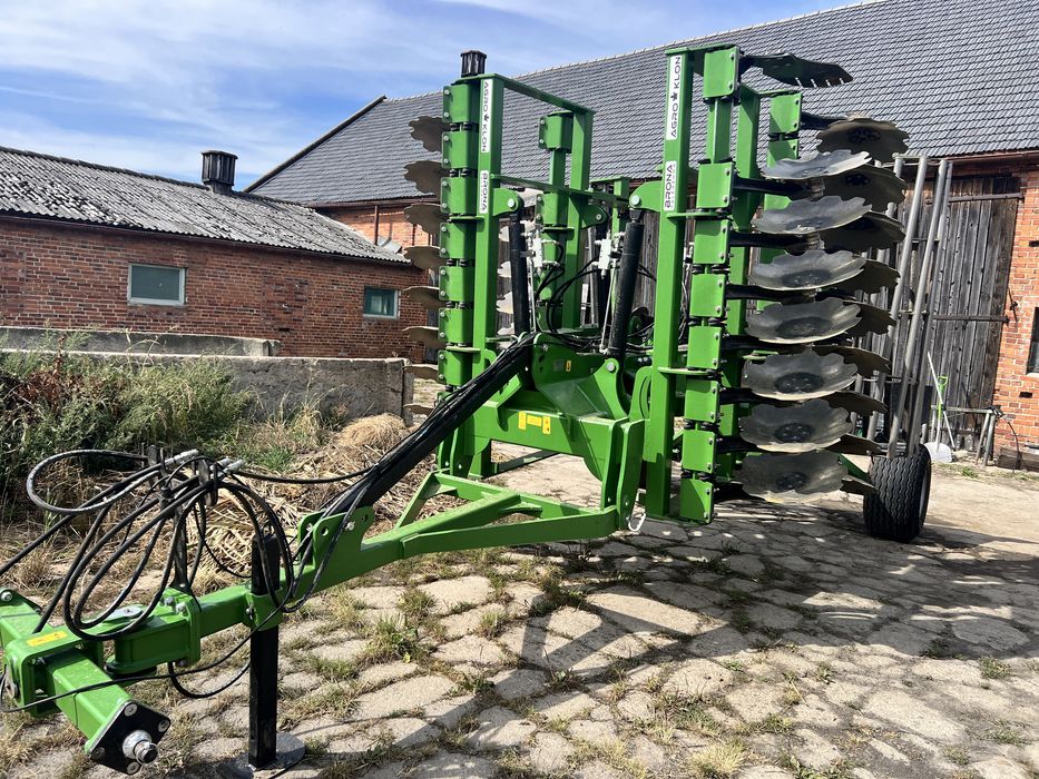 Brona talerzowa Agro-klon 4m, ciężka