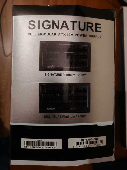 Zasilacz Komputerowy Antec Signature Platinum 1300W