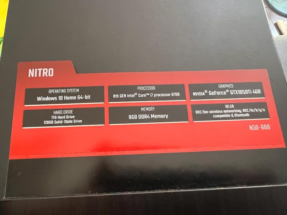 komputer gamingowy acer nitro