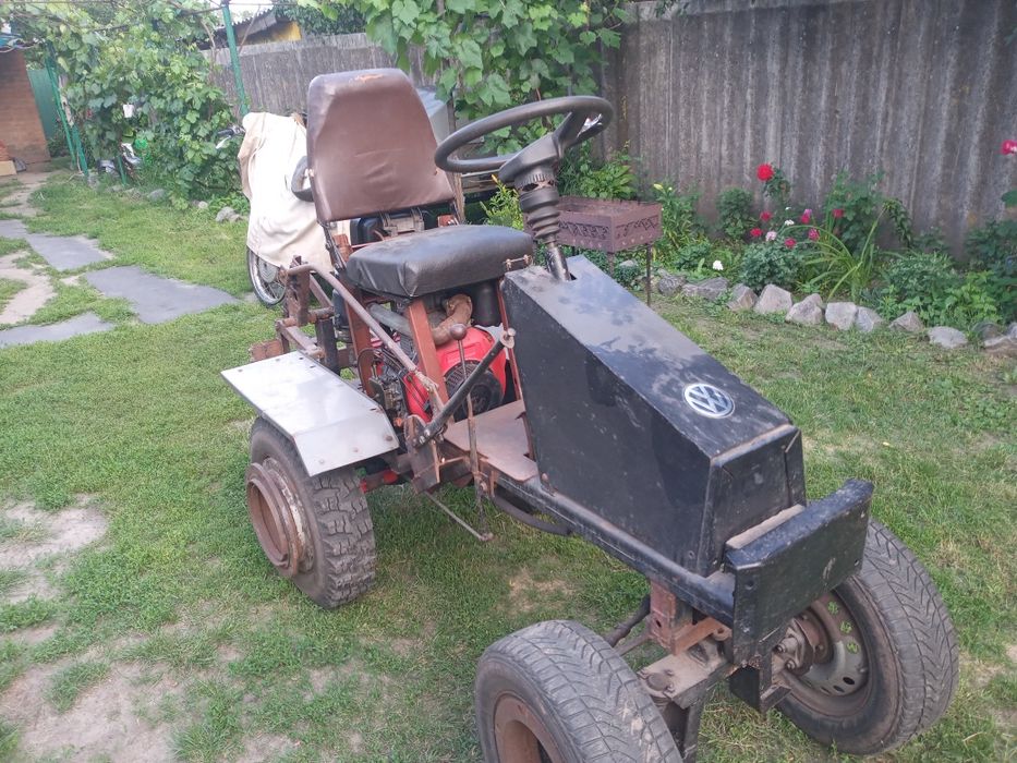 Саморобний трактор змотоблоку