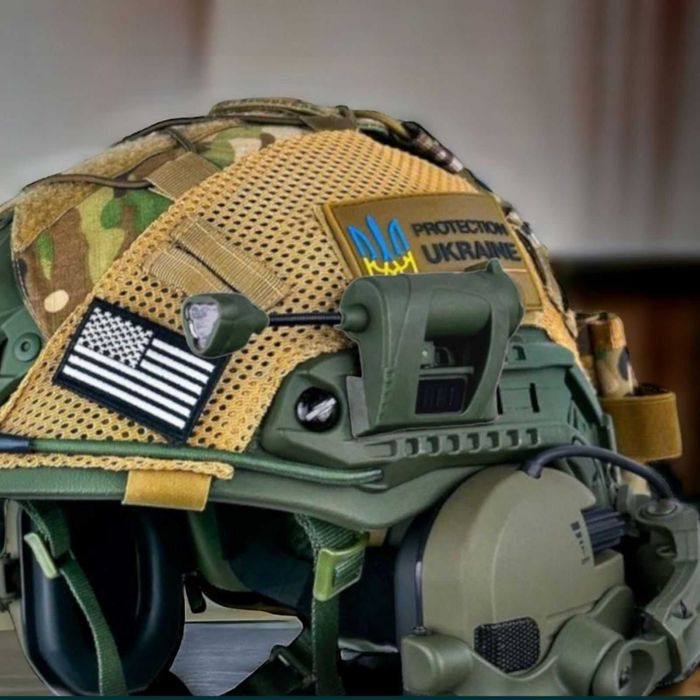 3 в 1 Тактичні навушники Walker's кріплення чебурашки ліхтар на шолом