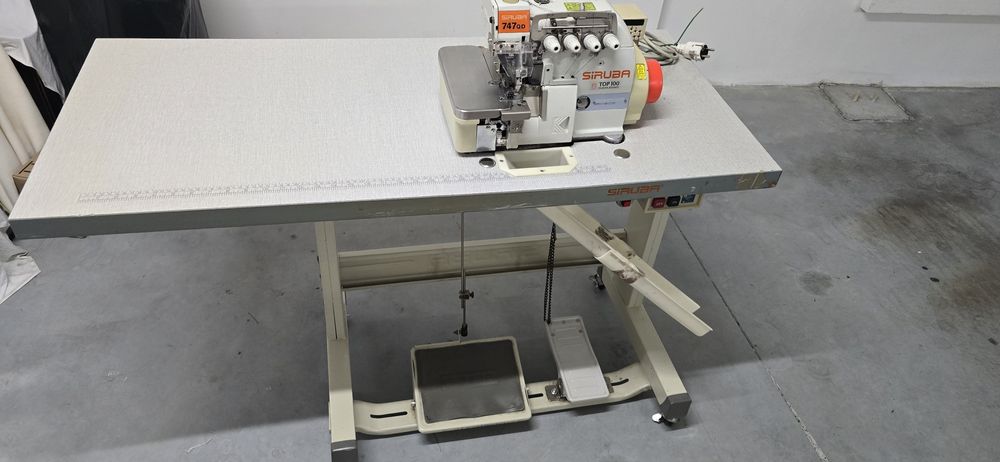 Máquina Industrial Overlock Siruba 747QD 4 Fios
Máquina Industrial Overlock Siruba 747QD 4 Fios