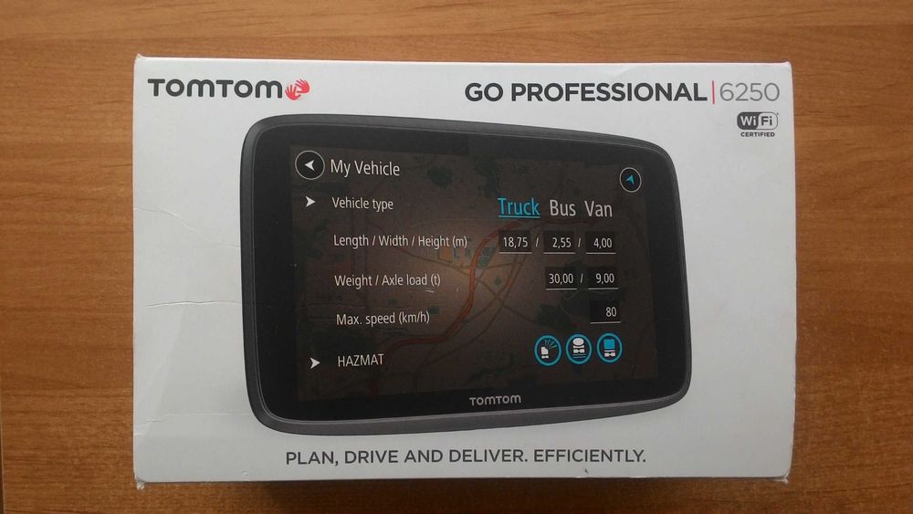 TomTom 6250 PRO8275 Truck SIM aktualizacje dożywotnio, nowa, gwarancja