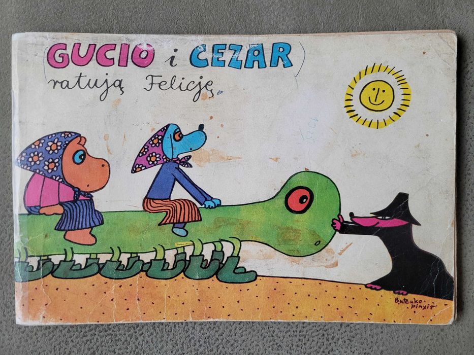 Komiks Gucio i Cezar ratują Felicję