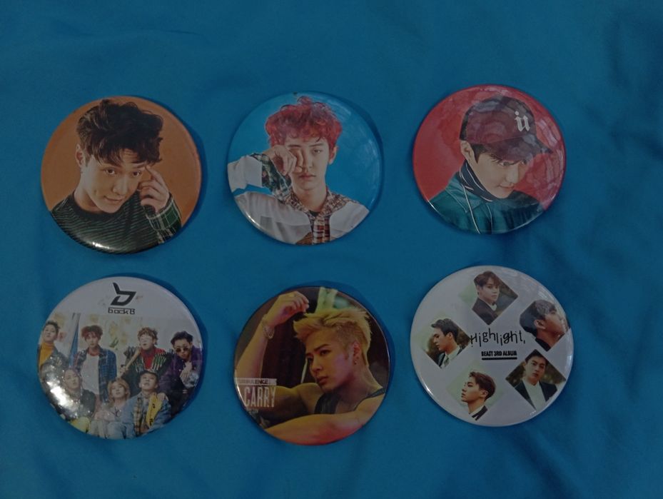 K-pop значки по EXO GOT-7