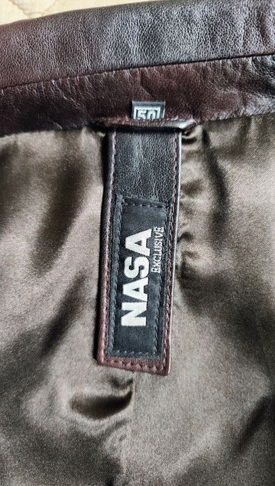 Kurtka skórzana firmy Nasa rozmiar 50