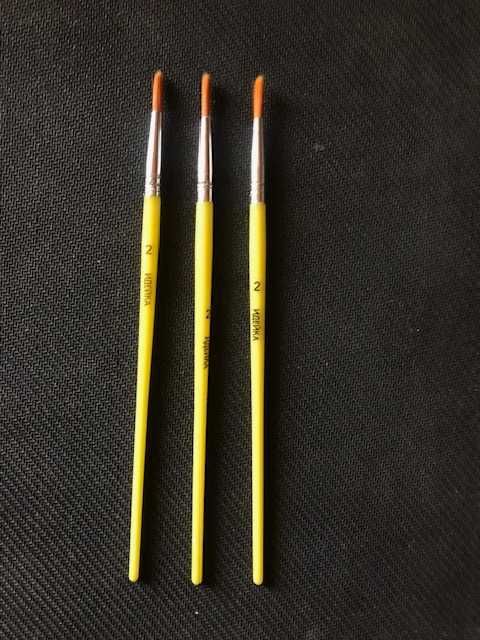Кисточка для творчества «Идейка» №2 и №3
