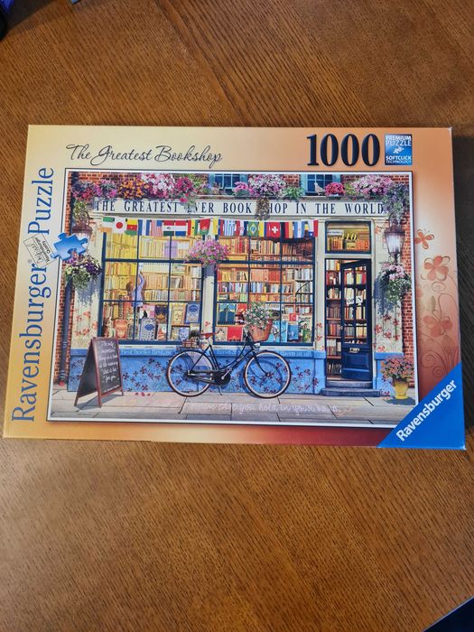 Puzzle Ravensburger 1000 elementów "The Greatest Bookshop"