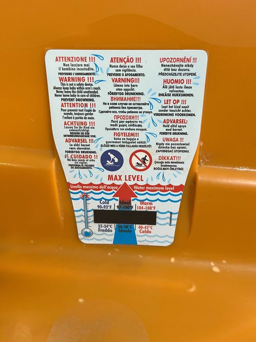 banheira ergonómica para bébé