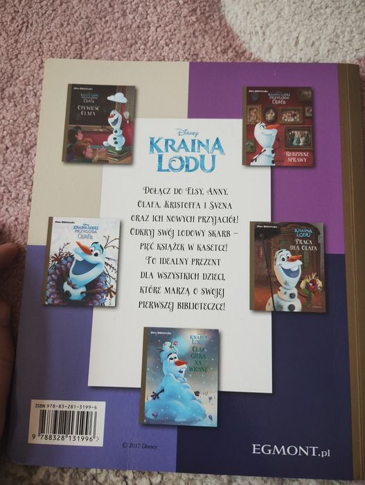 Seria książek o Olafie z krainy lodu