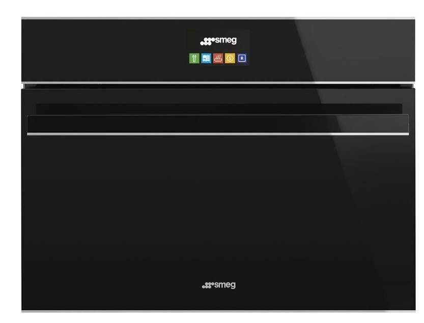 Forno combinado microondas SMEG SF4604MCNX novo