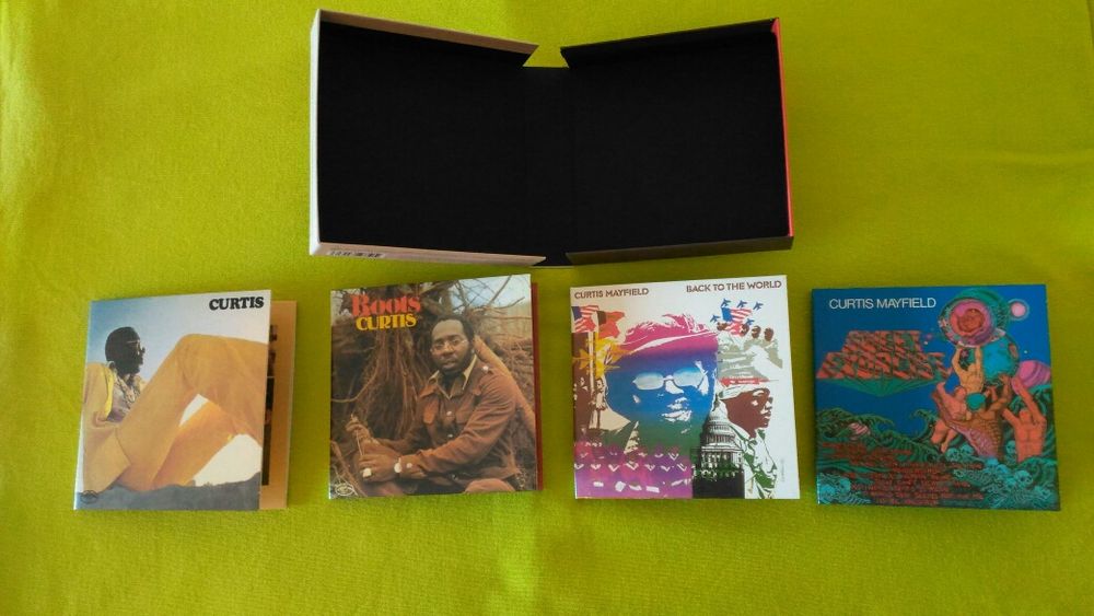 Curtis Mayfield - Keep On Keeping On - Studio Albums 1970/1974 - 4cds