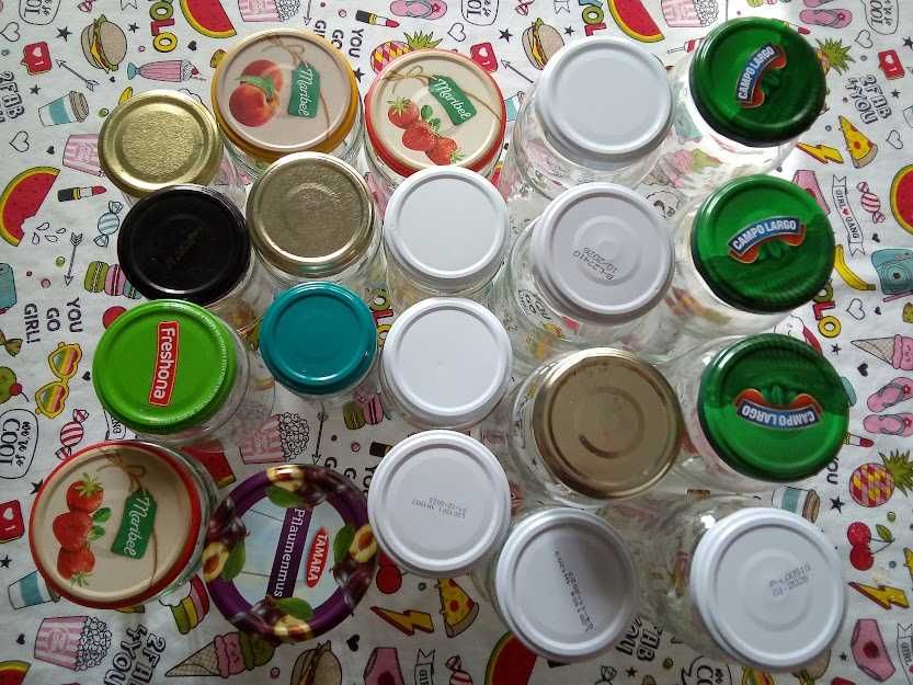 Frascos de Vidro para várias utilidades