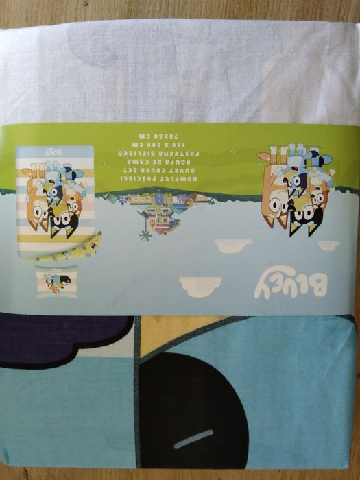 Komplet pościeli bluey