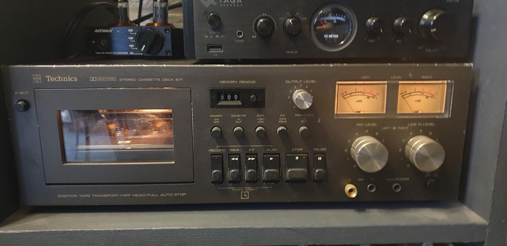 Magnetofon kasetowy Technics RS 671