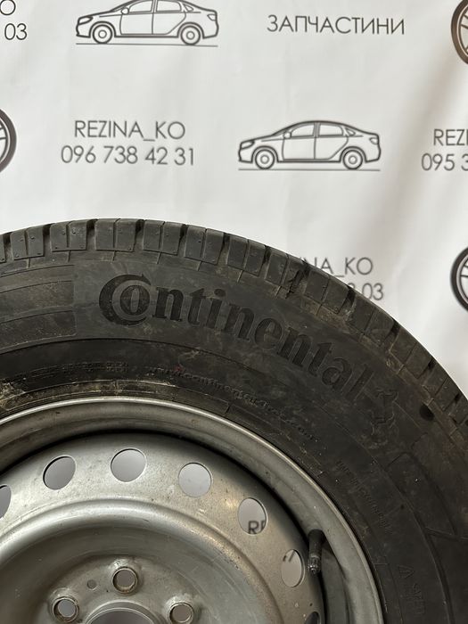 Колеса в зборі 205/80 R16C Continental,6х114.3 R16 Nissan Navara