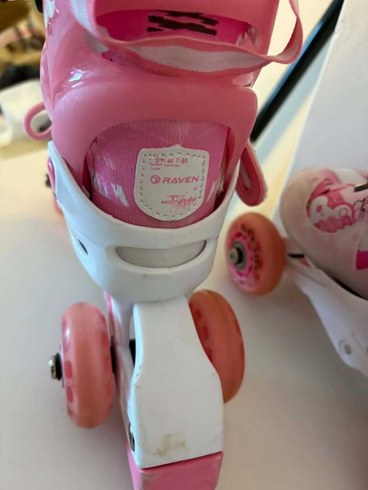 Rolko-wrotki 3w1 rozmiar 26-29 XS Raven