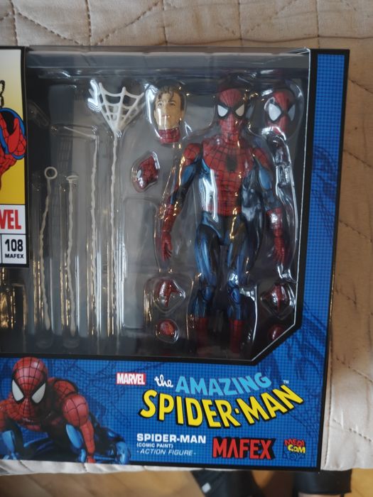 Spider-Man MAFEX 108 comic paint nowa figurka