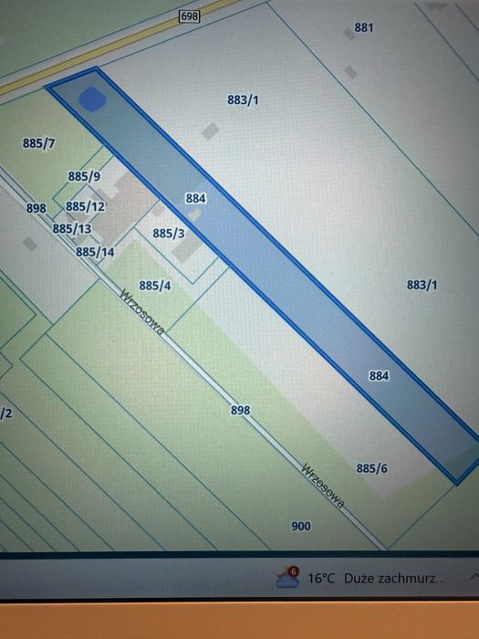 Działka 13 767 m² z domkiem letniskowym – Pruszyn, ul. Łosicka – MPZP, media