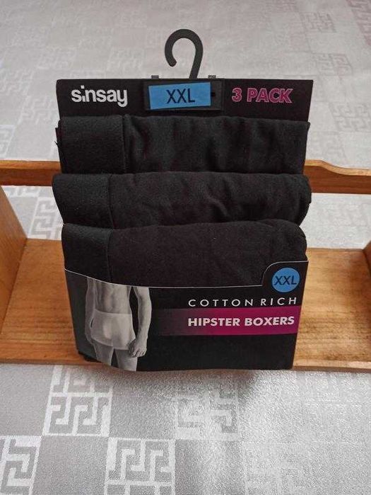 Боксери чоловічі бренд sinsay комплект 3 штуки .