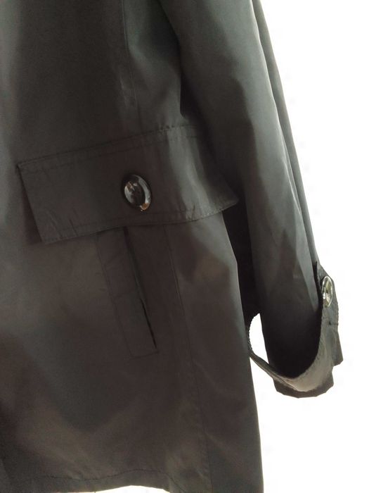 Płaszczyk wiosenny czarny damski L-XL