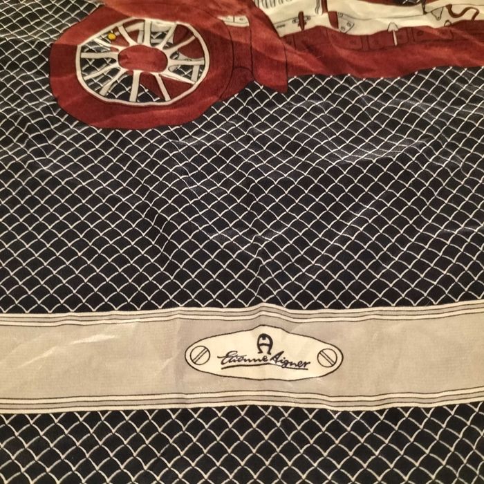 Шовковий  платок aigner (великий розмір)