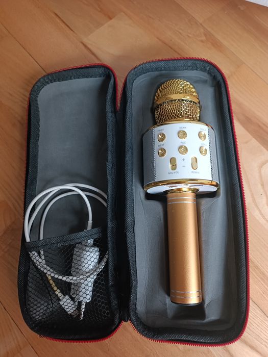 Mikrofon bezprzewodowy karaoke BLUETOOTH GŁOŚNIK