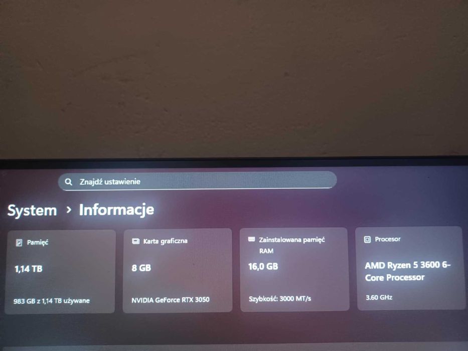 Komputer stacjonarny