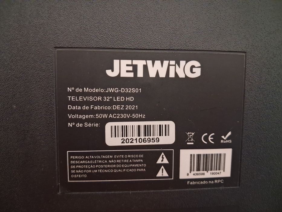 TV Led Jetwing JWG-D32S01 32'