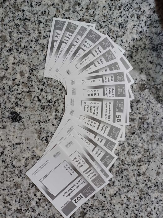 Cromos "Fome de Vencer" Continente (Mundial Catar 2022)