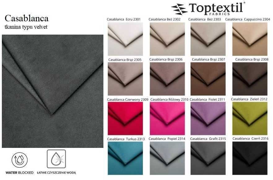 Duży elegancki narożnik RAFAELLO  do Salonu Funkcja Spania. Wysyłka