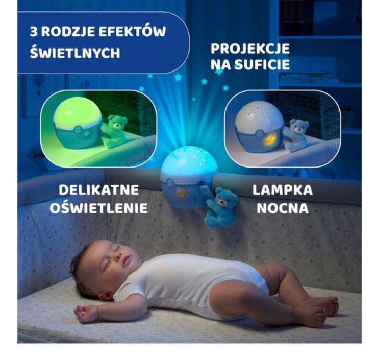 Lampka na łóżeczko dziecięce Chicco