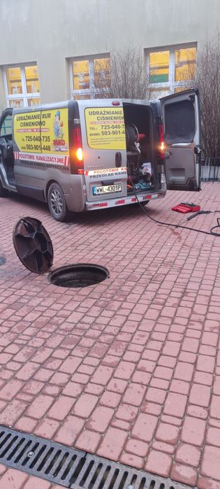 HYDRAULIK Udrażnianie rur WUKO przegląd  kamerą Tv  24H/7