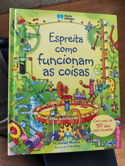 Livro novo espreita como funcionam as coisas porto editora