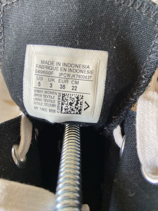 Trampki z wysoką cholewką Converse