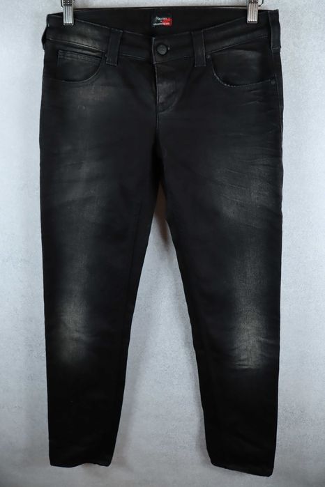 Rihanna for Armani Jeans damskie spodnie jeansy slim skinny fit stretch W29 EU 38 M 40 L