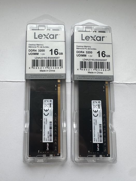 Pamięć RAM Lexar 32GB (2x16GB) DDR4 3200MHz CL22 Nowa