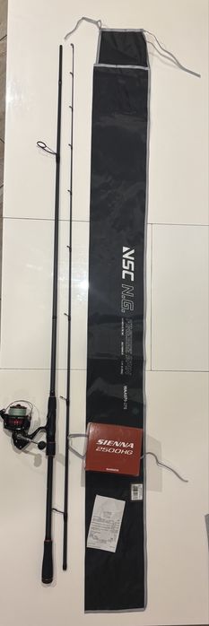 Wędka spining spinningowa  zestaw karp sum shimano mikado