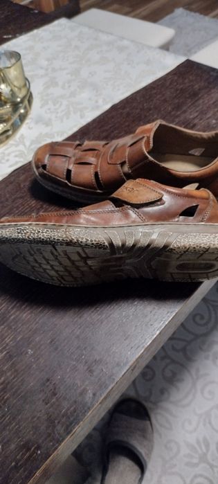Buty skórzane RIEKER 46
