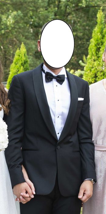 Garnitur Lancerto 176/92cm 170/86c na Wesele Sylwestra Smoking koszula