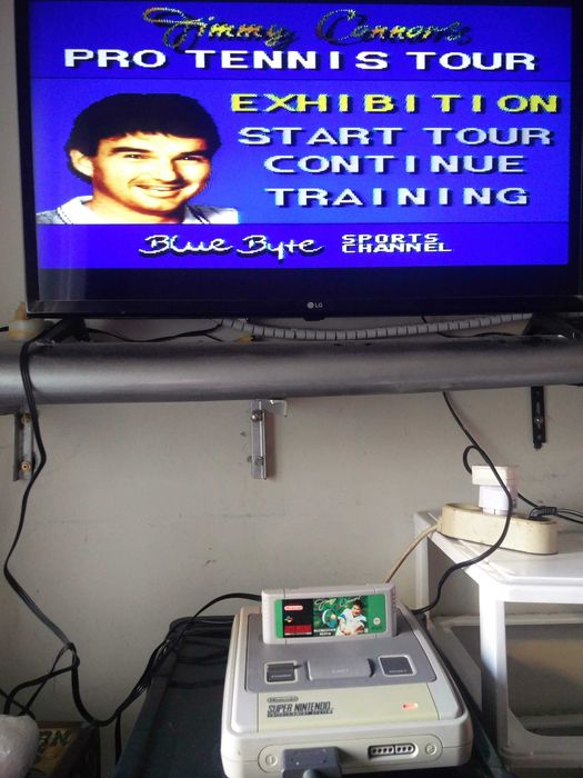 2 Jogos de Ténis para a Super Nintendo (SNES)