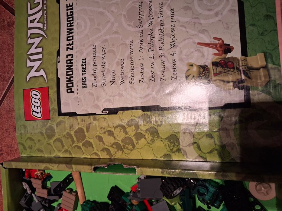 Książka lego ninjago