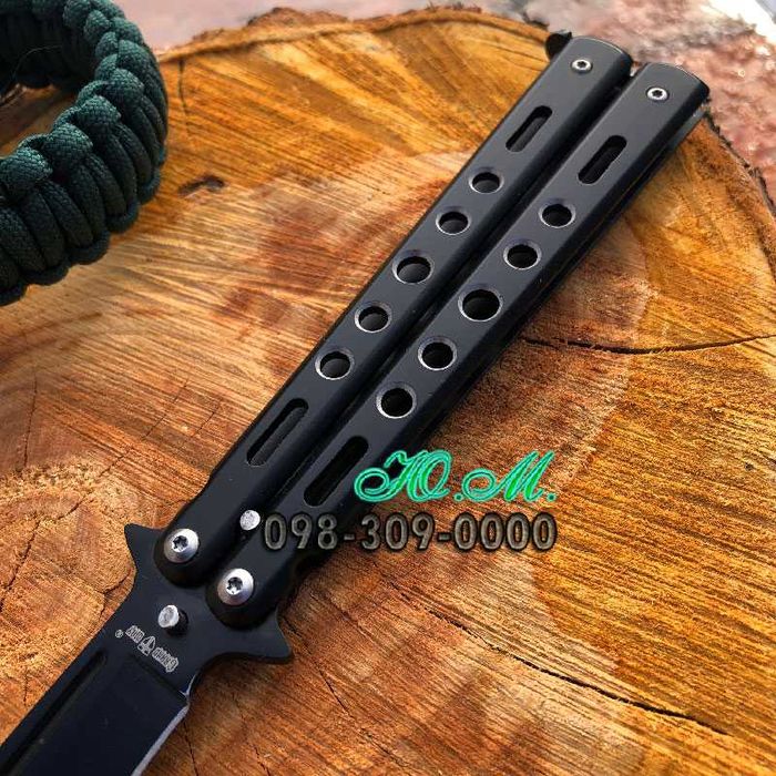 Нож Балисонг/Нож Бабочка/Балисонг/"Black fox"