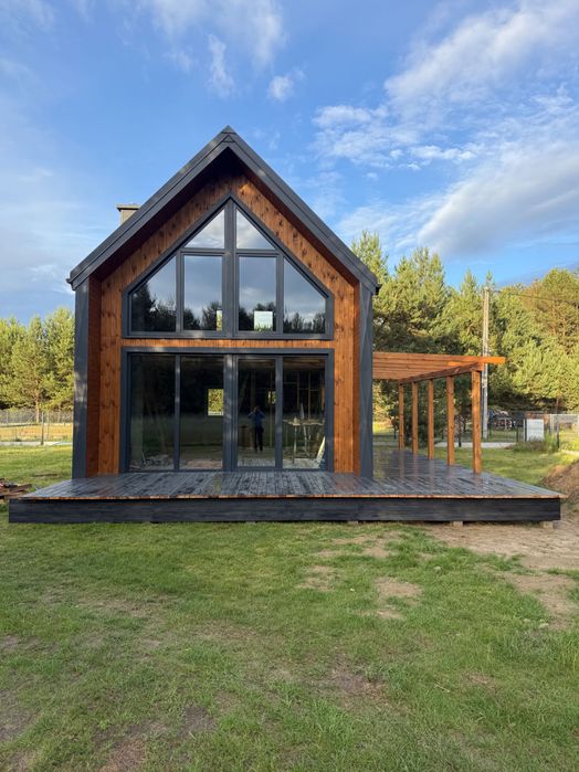 Nowoczesna Stodoła/ Domek letniskowy - Widok 3