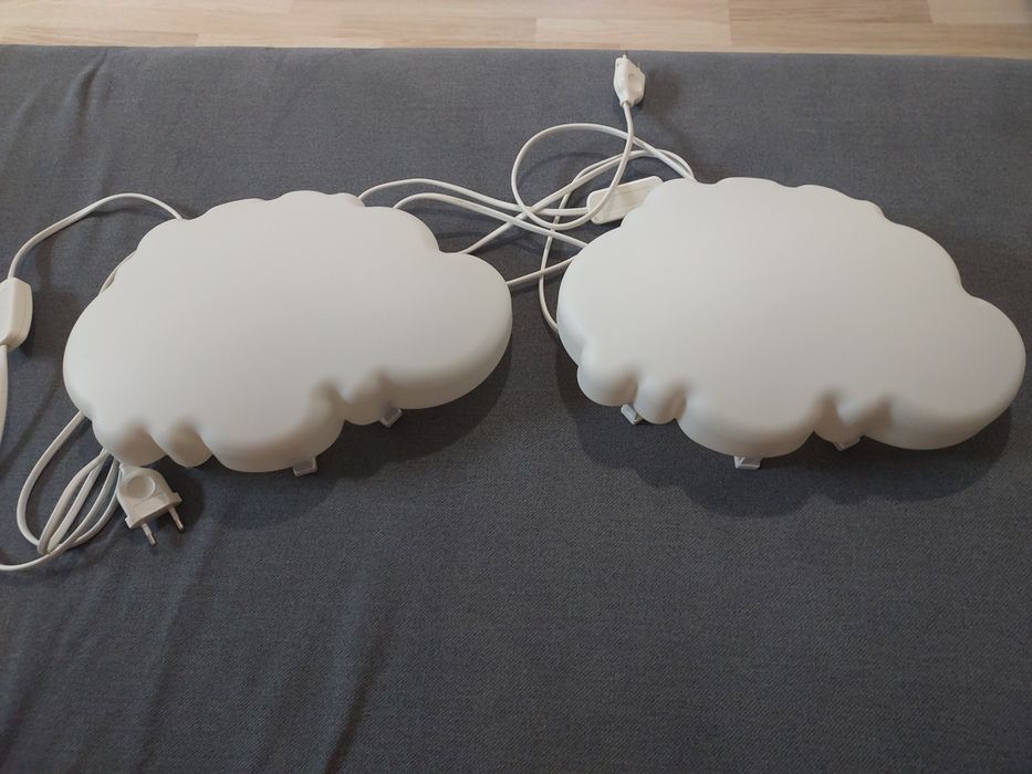 Lampa ścienna chmurka 2 szt