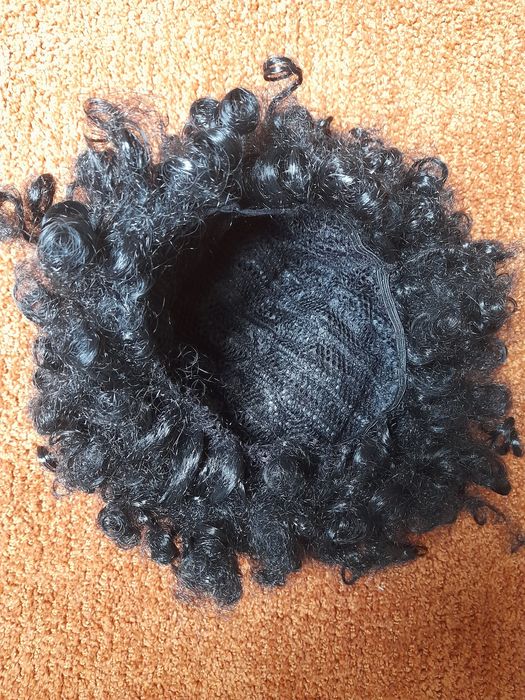 Peruca cabelo encaracolado carnaval