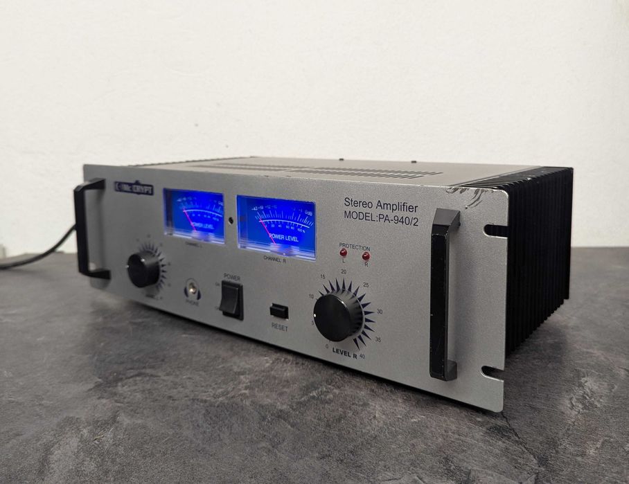 Рековий кінцевий підсилювач Mc Crypt PA-940/2.